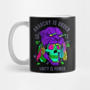 Unity is Power Pantera Skull Mug